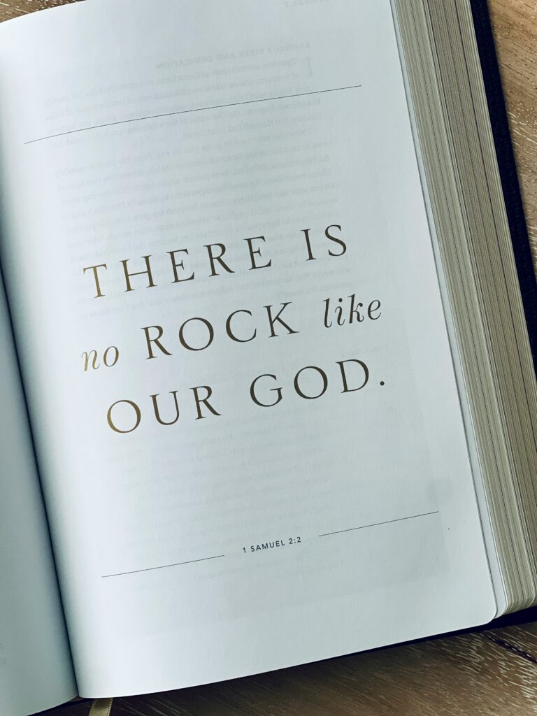 there is no rock like our god